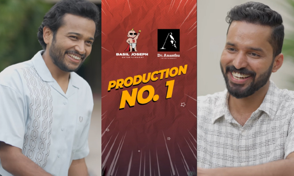 Basil Joseph and Dr. Ananthu S signed for producing their new movie project 