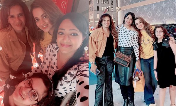 Manya -shared-pictures- with Bhavana