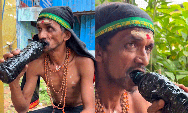 karnataka-man-doesnt-eat-food-drinks-motor-oil