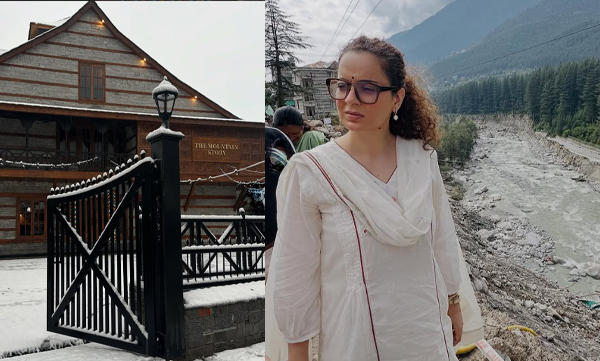 Kangana Ranaut to flood victims in himachal pradesh