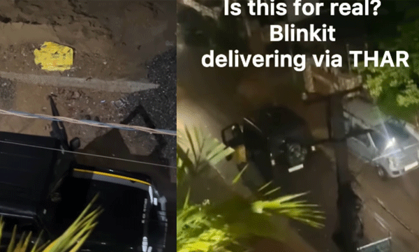 blinkit-delivery-in-thar-is-a-topic-of-discussion-on-social-media