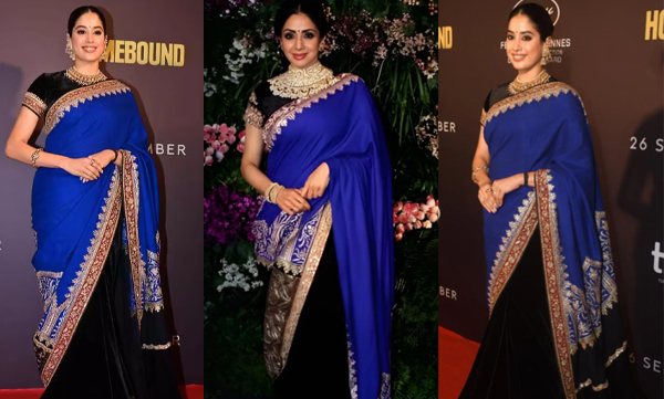 Janhvi Kapoor paid homage to her legendary mother Sridevi