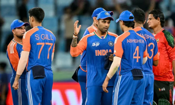 Bangladesh tied for 41 runs; India reached the finals of the Asia Cup