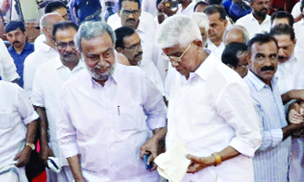 NSS stance is shocking; Congress and BJP to bring in big men to solve the problem