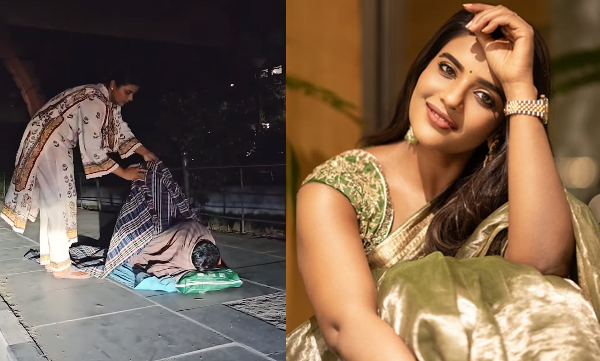 aishwarya-rajesh-donates-blankets-to-the-homeless-people-in-chennai