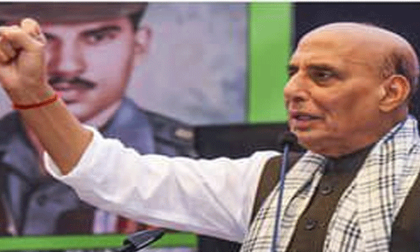 
There is a way to Karachi through Sir Creek, if India is provoked...'; Rajnath warns Pakistan on military presence