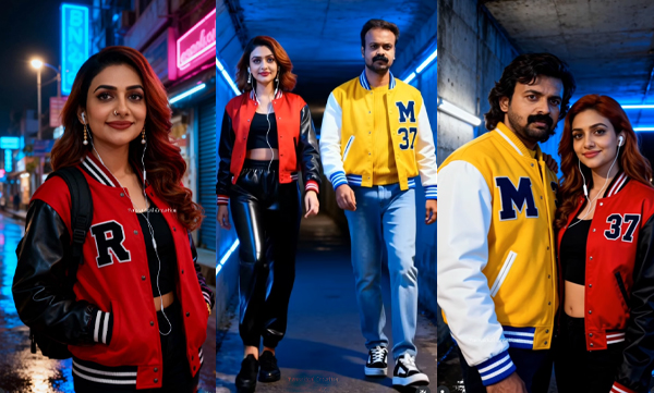 Rimy tomy and kunchakko boban as chandra and sunny, AI video viral