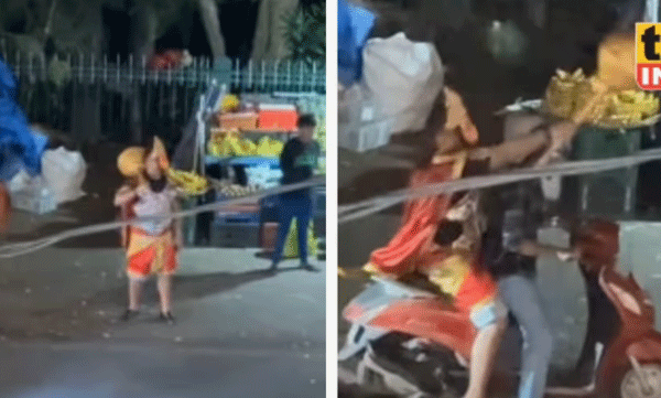 viral-video-hanumans-rapid-journey-to-participate-in-the-dushera-festival