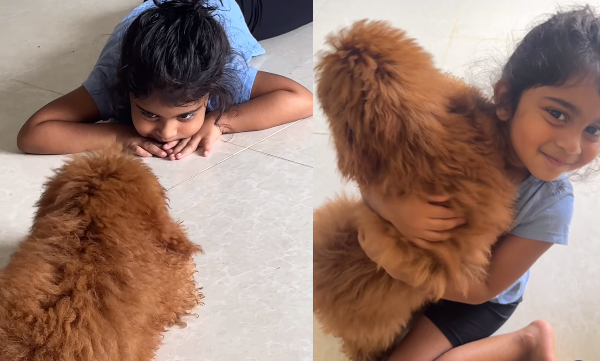 aswathy-sreekanth-kamala-puppy-video.