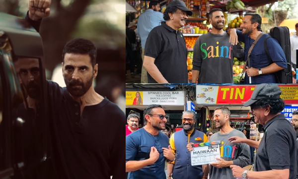 Akshay kumar shares last schedule of Haiwaan movie