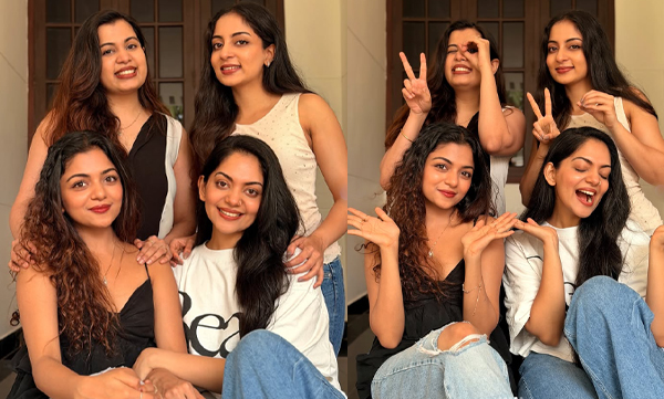 Ahana krishna shares cute moments with sisters