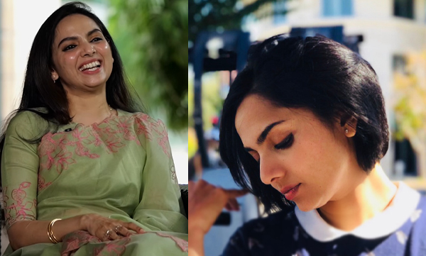 Samvritha Sunil shares throwback picture with short hair 