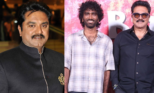 Superstar cum super human being Sharat Kumar give mass reply to reporter to a body-shaming remark at Pradeep Ranganathan