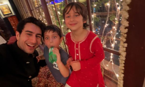 ibrahim-ali-khan-shares-cutest-picture-from-diwali-bash-with-taimur-and-jeh