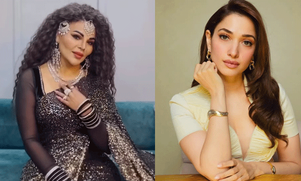 Actress Rakhi Sawant mocks Tamannaah for starting item songs after she failed as a heroine