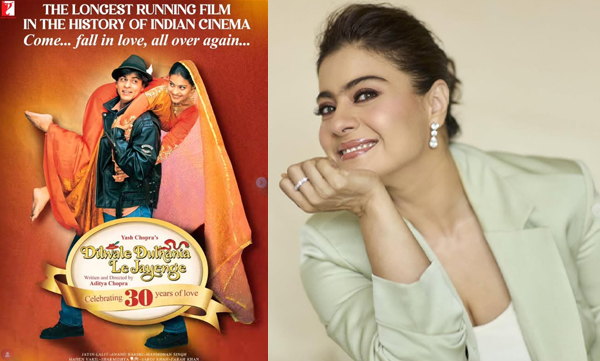 Kajol shares happiness of DDLJ completes 30 years