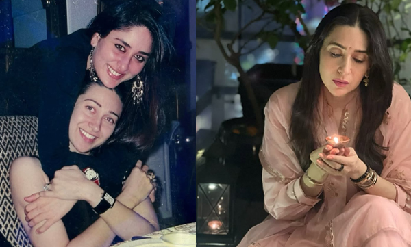 Karishma kapoor shares deepavali celebration pictures, kareena give sisterhood comment