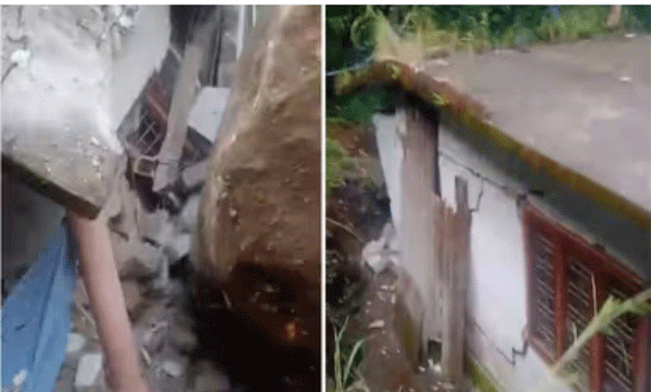 huge-rock-fell-and-destroyed-house-in-idukki-keerithod-articleshow
