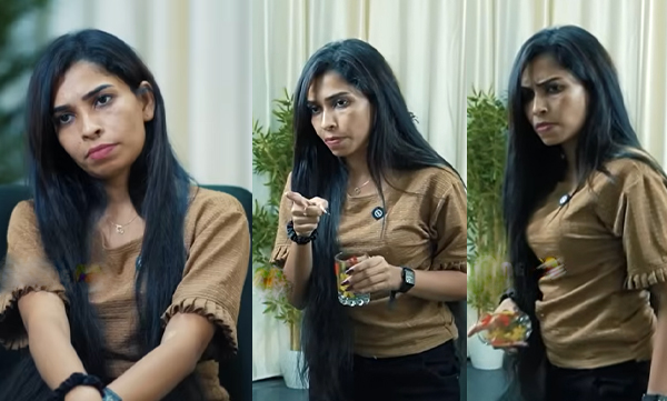 Renu Sudhi anger towards anchor