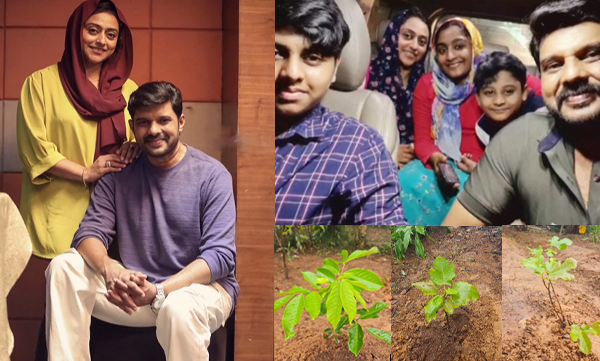 Kalbhavan navas's children emotional note on their parents wedding anniversary 