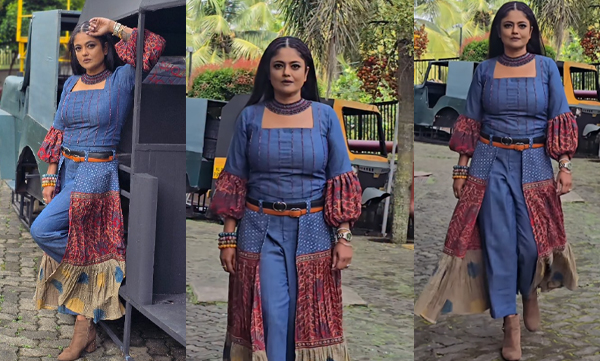 Manju Pillai steals the spotlight in denim outfit