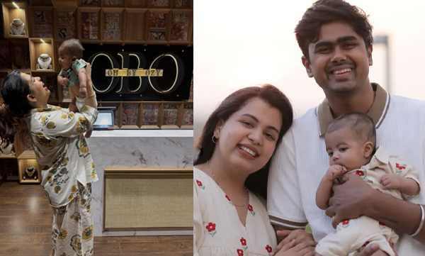 Aswin Ganesh captures picture of omi with diya krishna