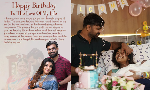 Durga Krishna and husband arjun welcomes their baby girl