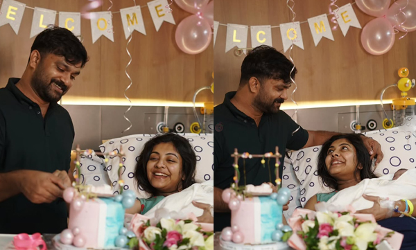 Durga Krishna and husband arjun welcomes their baby girl