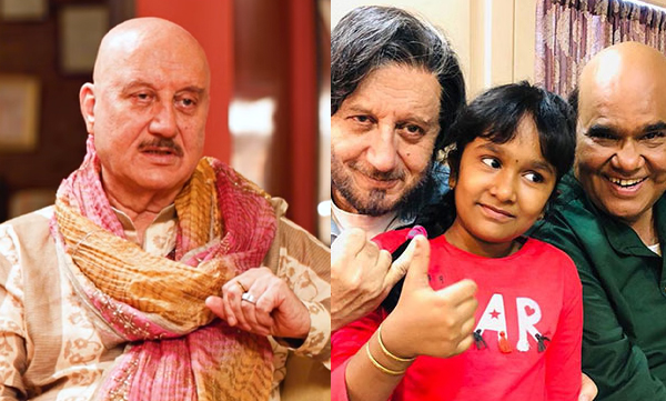 Anupam Kher gets emotional  after Satish Kaushik’s daughter Vanshika's video message 
