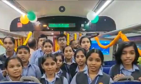 RSS's song at Vande Bharat flagged off by Prime Minister