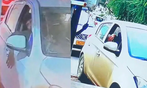 Video Shows Suspected Suicide Bomber In Car Before Blast Near Delhi's Red Fort