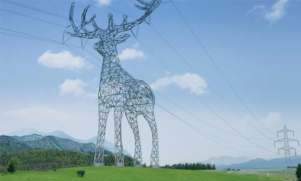 Austria Designs Power Lines Shaped As Giant Animal Sculptures