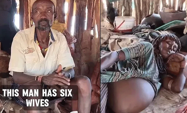 african-polygamy-six-wives-pregnant