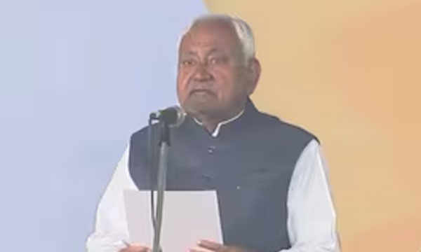 Nitish Kumar Takes Oath As Bihar Chief Minister For Record 10th Term