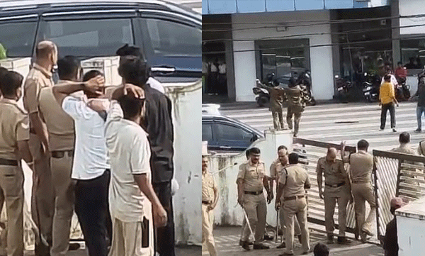 
Road blocked during wedding reception; fight breaks out between guests and locals, five injured