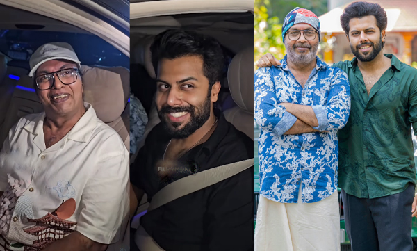 Shammi thilakan about acting with his son abhimanyu thilakan