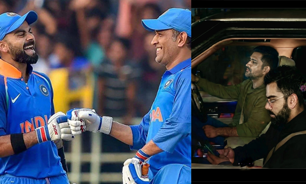 MS Dhoni himself went to drop Virat Kohli in the team hotel  