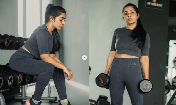 rajisha-vijayan-workout-gym-model