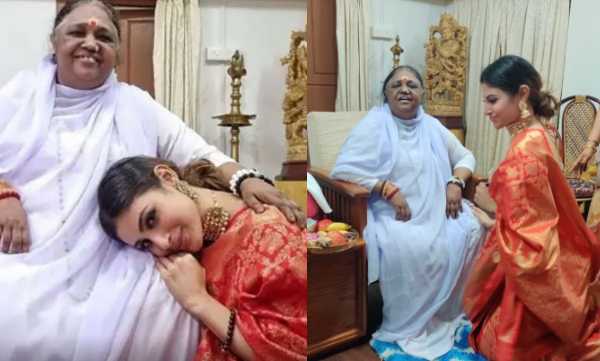 bollywood-actress-mouni-roy-shares-photos-of-mata-amritanandamayi-visit.