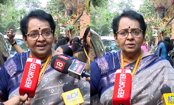 Amma' should not have organized a celebration for film festival delegates today: Mallika Sukumaran