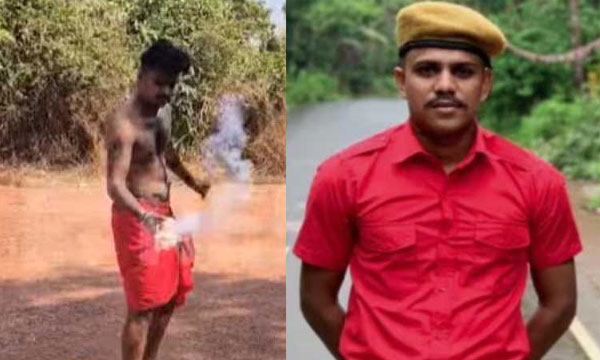 It wasn't a firecracker that exploded in Pinarayi; the incident happened while filming reels
