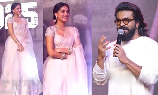 Ram Charan about Anaswara rajan and her acting