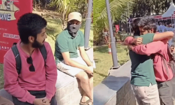 man-travels-from-us-to-pune-to-surprise-friend-then-this-is-happened-video