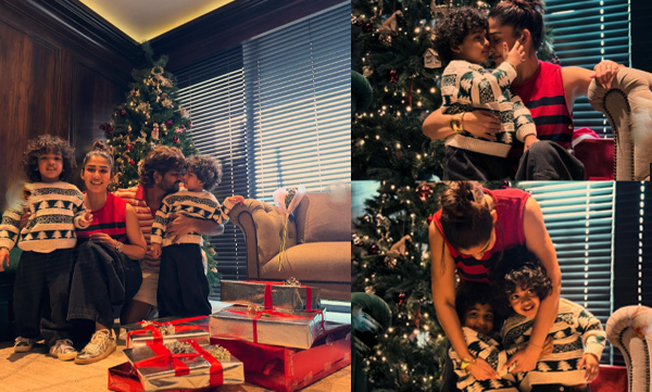 Nayanthara and Vignesh Shivan enjoy a cozy Christmas with Uyir and Ulag