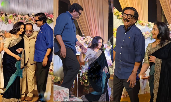Lissy and priyadarshan cute moments in sibi malayil son's wedding 