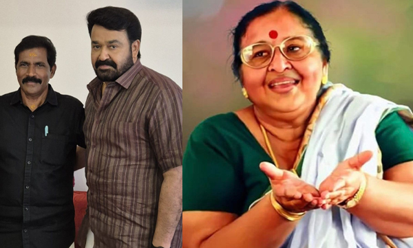 Production controller Sidhu Panackal tribute to mohanlal's mother santhakumari (Image Source: Facebook)