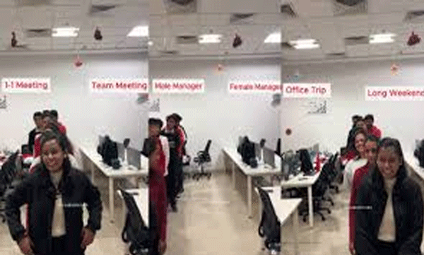 noida-company-viral-video-employees-pick-male-managers-over-women-managers