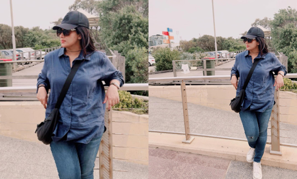 Kavya Madhavan shares cool stylish pictures from australia