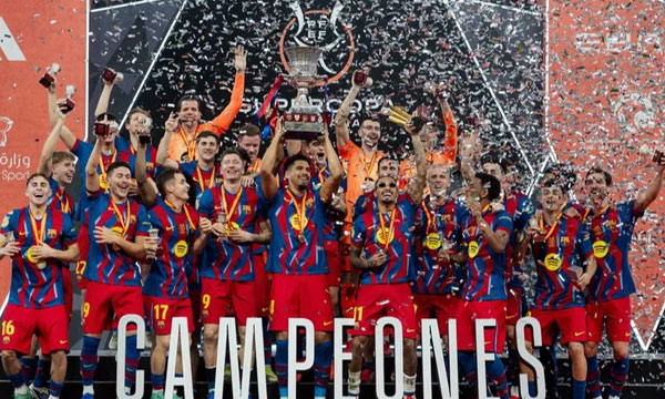 Barcelona wins Spanish Super Cup; beats Real in El Clasico