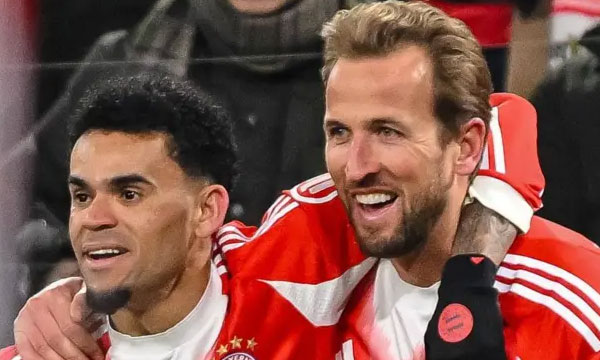 Bayern Munich rains goals in German league; leads the table by 11 points